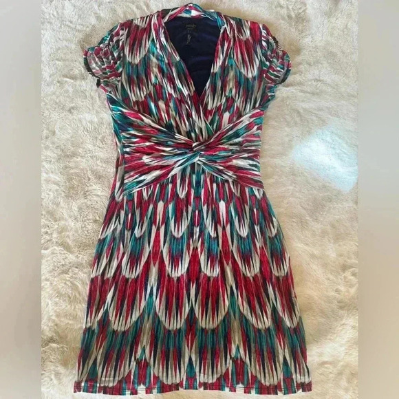 Laundry by Shelli Segal women’s front twist with slit dress size small - Picture 1 of 12